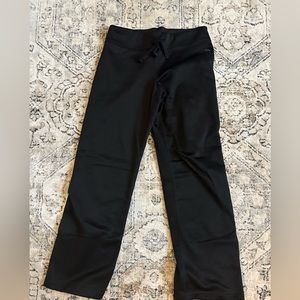 North Face black sweatpants; size M